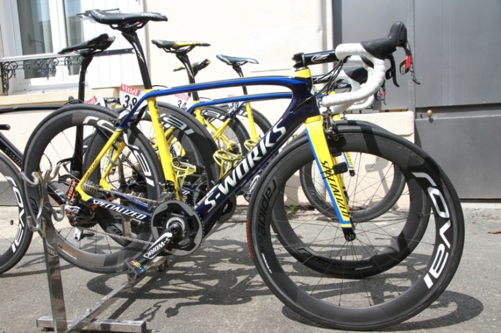 マイケル・ロジャース(オーストラリア、ティンコフ・サクソ)のスペシャライズド S-Works Tarmac