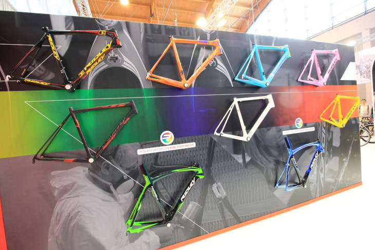 国内でも展開されているカラーオーダーシステム RIDLEY CUSTOMIZER
