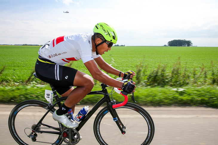 佐野淳哉(那須ブラーゼン)がラスト18kmからラスト8kmまでの10kmを独走する