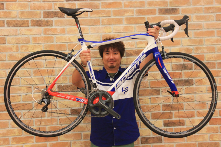「今年のラピエールはかなり良い仕上がりです!」東商会の名児耶雅之さん
