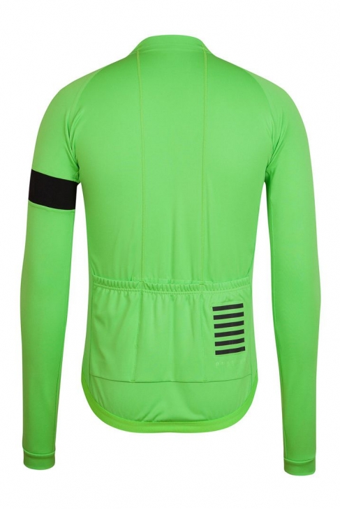 Rapha Long Sleeve Pro Team Jersey(グリーン、背面)