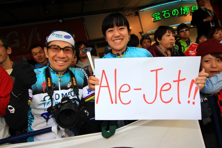 Ale Jet!はアレッサンドロ・ペタッキのニックネームだ
