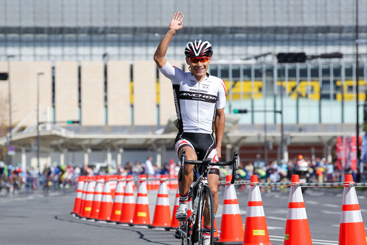 P1予選1組で優勝?の清水都貴(ブリヂストンアンカー)