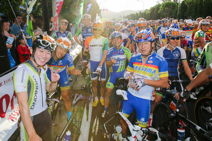 市民210km 白石真悟(シマノドリンキング)やなるしまフレンド勢ら強豪勢が揃う