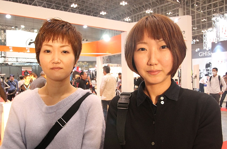 姉妹で参加されたモリ姉妹