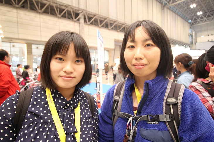 試乗講習会の列でお見かけしたイチカワさんとテルイさん