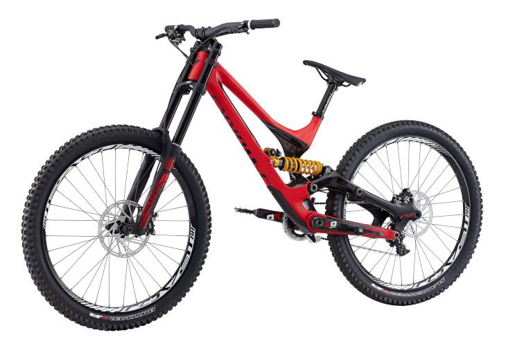 スペシャライズド S-WORKS DEMO 8 CARBON 650b(サテン/グロスレッド/カーボン)