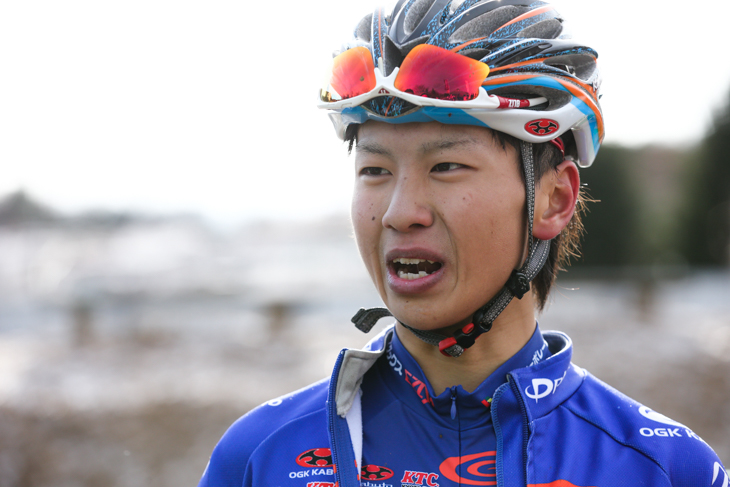 男子ジュニア 優勝を飾った竹内遼(WESTBERG/ProRide)