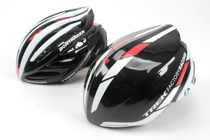 ボントレガー Velocis AW(右)、Velocis(左)