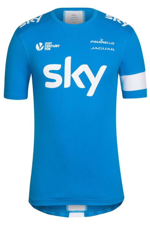 Rapha Team Sky Supporter T-Shirt(Blue)