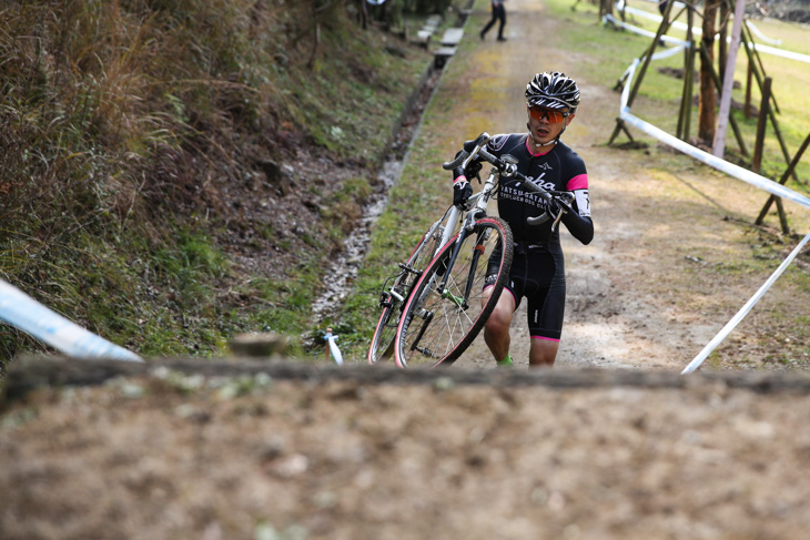 C2 3位に入った菱岡洋志(八ヶ岳CYCLOCROSS CLUB)
