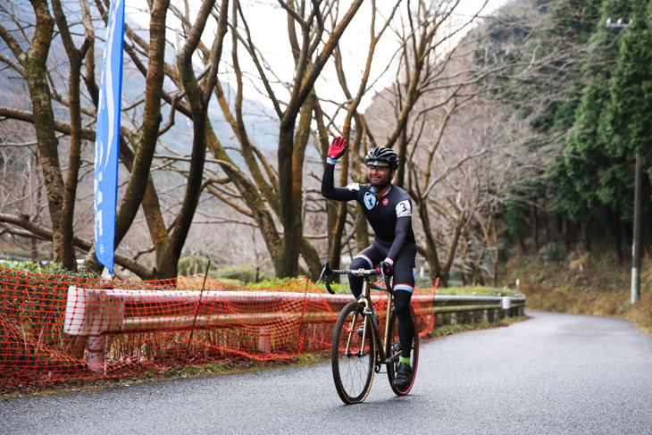 C1 優勝した矢野大介(SPEEDVAGEN CYCLOCROSS TEAM)