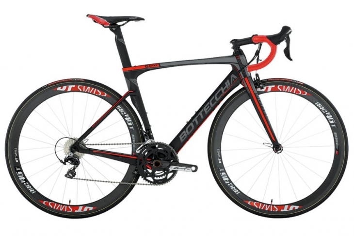 ボッテキア T1 TOURMALET(MATT CARBON/RED)