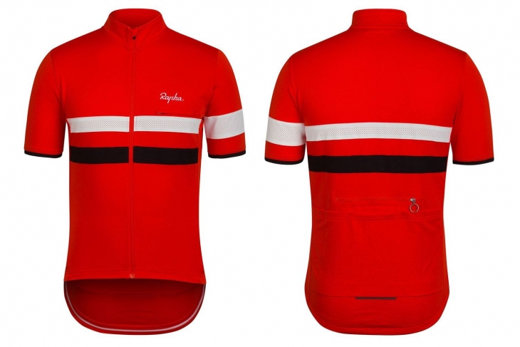 Rapha Brevet Jersey(レッド/ブラック)
