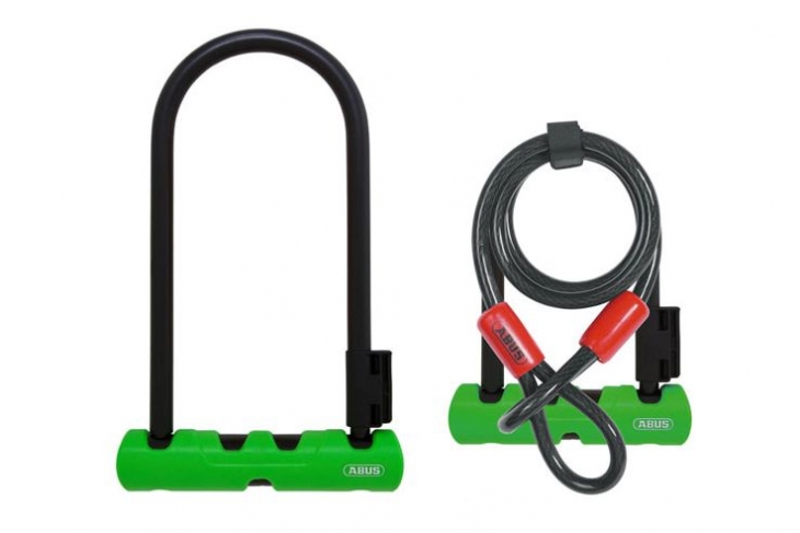 ABUS Ultra Mini 410(左180mm、右150mm+Cobraケーブル)