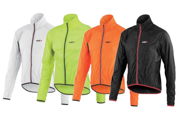 ガノー X-LITE JAKET(左から775、023、278、350)