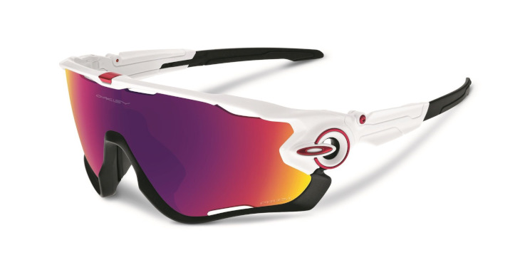 オークリー Jawbreaker(Polished White/Prizm Road)