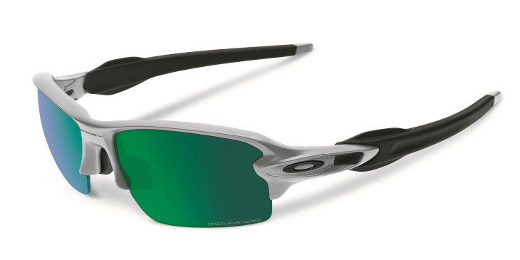 オークリー Flak 2.0(Silver/Jade Iridium Polarized(偏光レンズ))