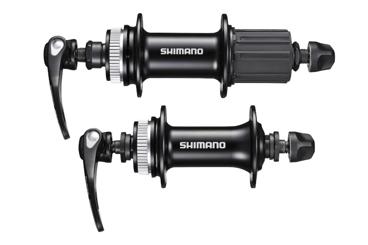 シマノ FH-RS505(上段)、HB-RS505(下段)