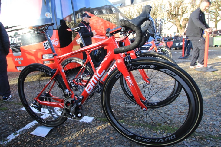グレッグ・ファンアフェルマート(ベルギー、BMCレーシング)のBMC Granfondo RBX