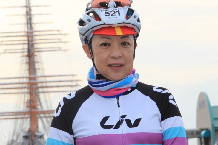 自行車新文化基金會のCEOを務める劉麗珠(リュウ・リージュ)さん あのキング・リュウ氏の娘さんだ