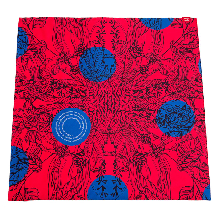 Rapha Womens Silk - Barbara Agnes(レッド/ブルー)