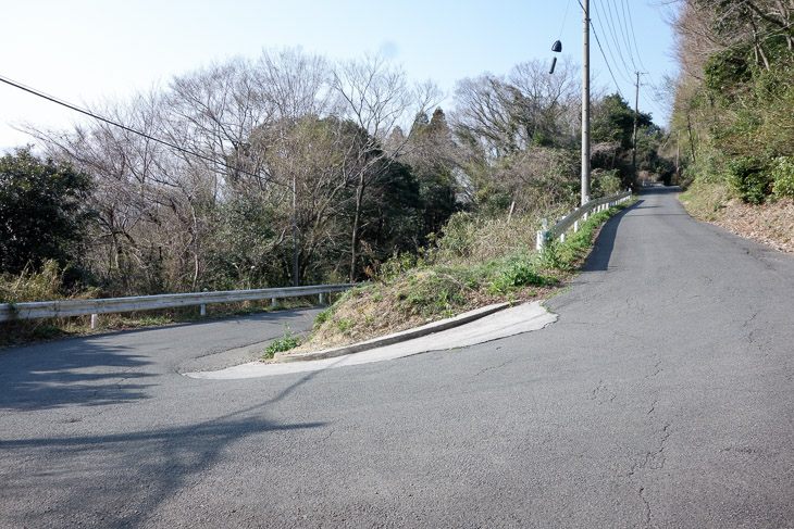 いなべステージ 南部の鋭角コーナー