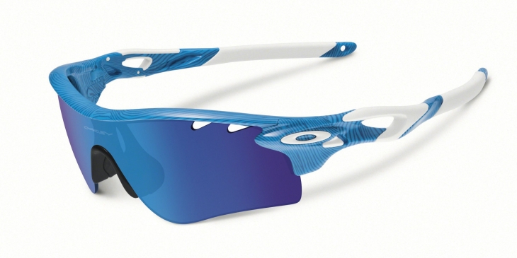 オークリー Fingerprint Collection RadarLock(Fingerprint Sky Blue/Sapphire Iridium)