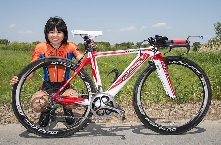 細谷夢菜さん(浦和工業高等学校自転車部)
