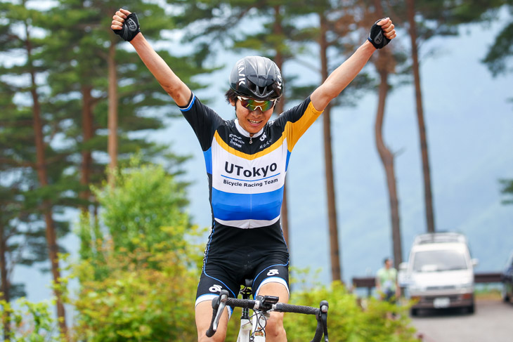 浦佑樹(東京大)が25kmを独走して優勝