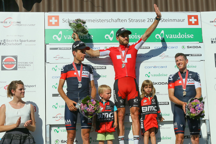 スイス選手権 優勝したダニーロ・ウィス(BMCレーシング)