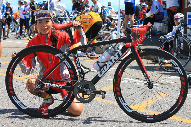 滝口史絵さん ジャイアント TCR ADVANCED SE