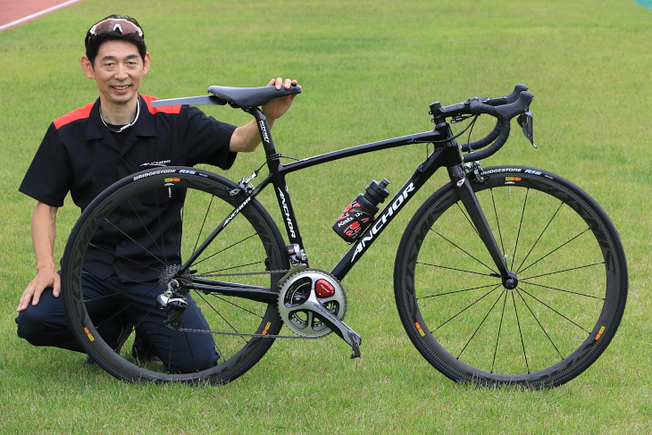 ブリヂストンサイクル 藤田晃三さんのアンカー RL8