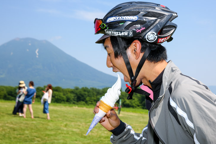 ニセコミルク工房 ソフトクリームは濃い牛乳の味