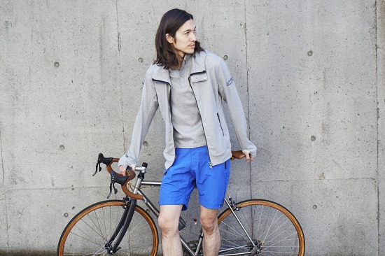 r by reric Buttondown Polo Shirts、Short Pants コーディネイト例