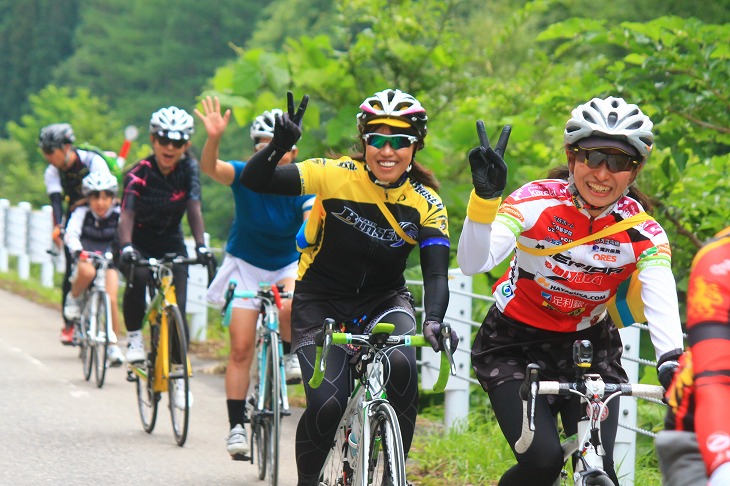 60kmコースは女性比率が高い!