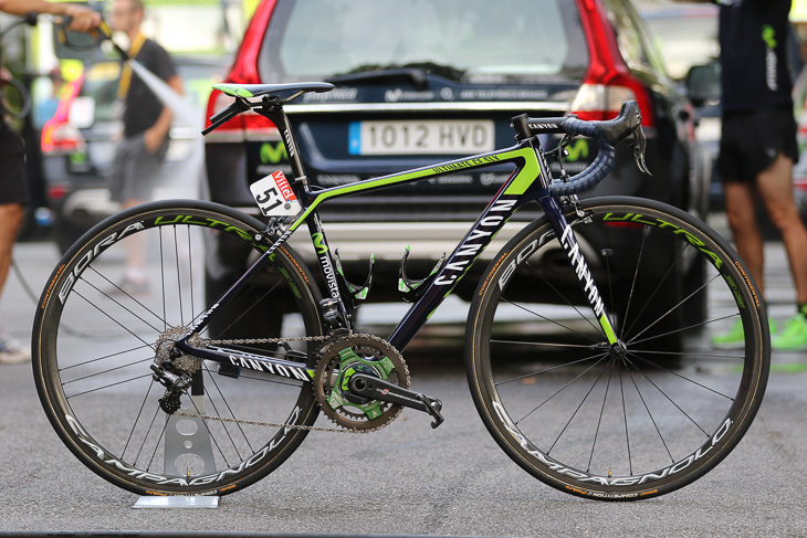 ナイロ・キンタナ(コロンビア、モビスター)のキャニオン ULTIMATE CF SLX