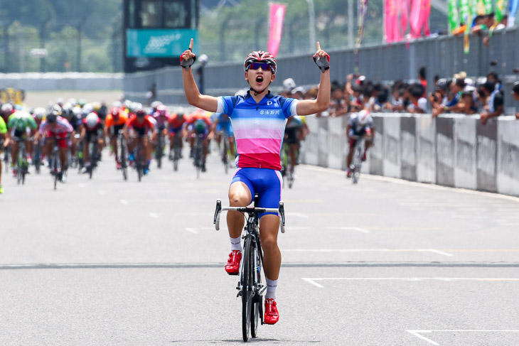 渡邉歩(学法石川)が85kmを逃げ優勝