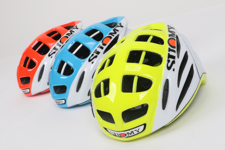 スオーミー Gun Wind(手前:HV WHITE/YELLOW、中央:HV WHITE/BLUE、奥:HV WHITE/ORANGE)