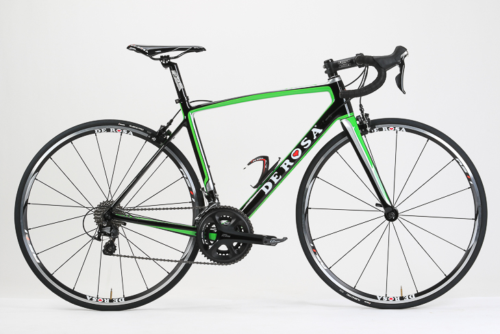 デローザ Nick(Black Green Glossy)