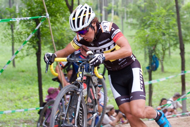 松本駿(TEAM SCOTT)は25位でレースを終えた