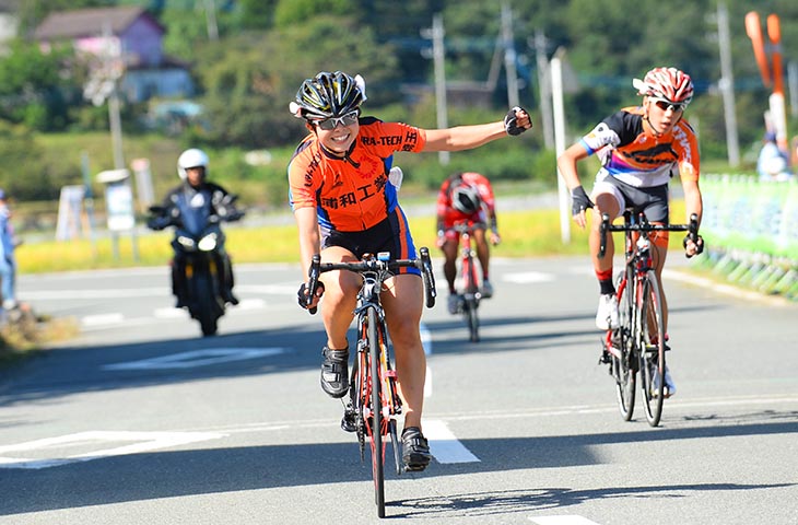女子 細谷夢菜(埼玉県立浦和工業高等学校)が連覇