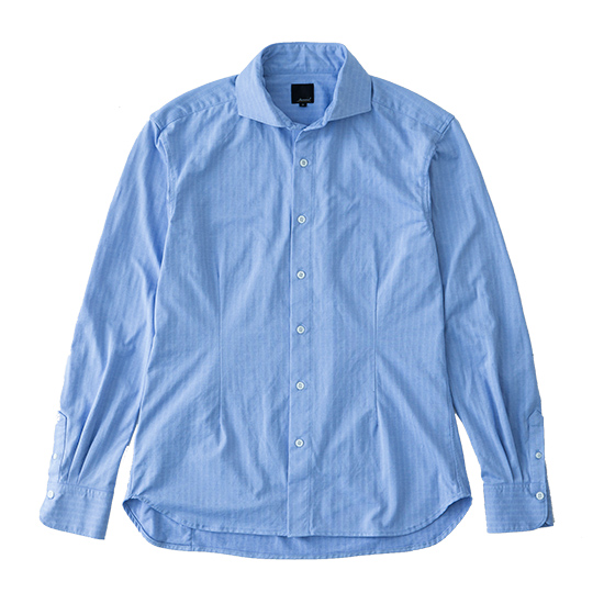 r by reric Herringbone Shirts(SAX)