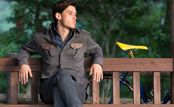 r by reric Quilt Shirts コーディネイト例
