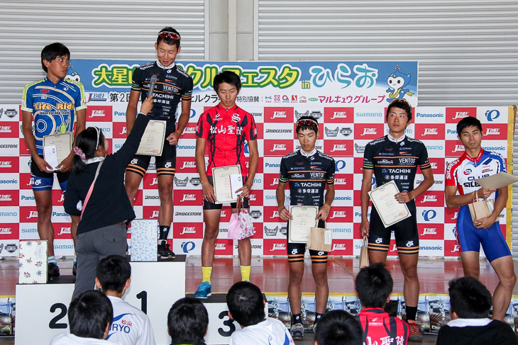 大星山HC E1クラスタ表彰