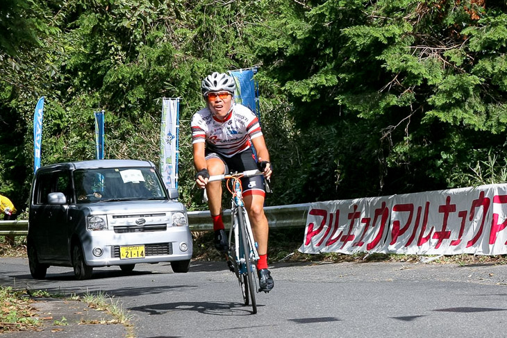 大星山HC E3クラスタ優勝の李 正明(VC Fukuoka)