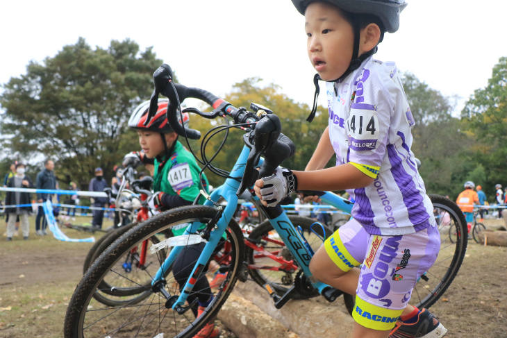 キッズレーサーの真剣な表情に注目!どの子も頑張ってました!