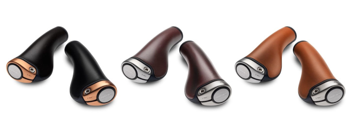ブルックス ERGON GP1 LEATHER GRIPS(BLACK、A.BROWN、HONEY)