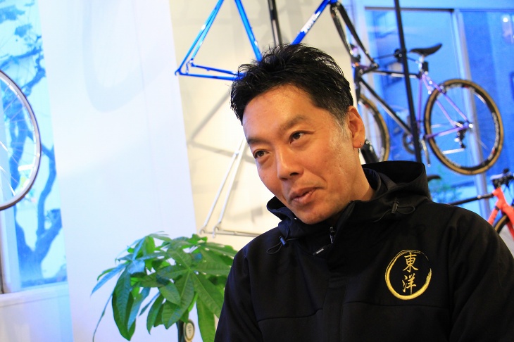 東洋フレーム代表取締役の石垣さん 中野浩一の世界選10連覇を支えた長澤義明やトム・リッチーから教えを受けた日本を代表するビルダーである