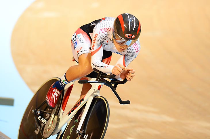 4㎞個人追抜き 4位に終わった窪木一茂(NIPPO・ヴィーニファンティーニ)